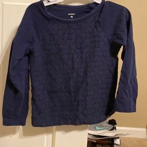 Carters 4t long sleeve shirt